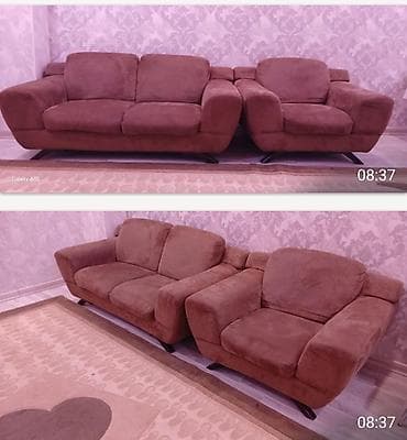 ✔️150 man(Razin). Divan ve 1 kreslo. Təcili satılır. Vpp Kön 7692