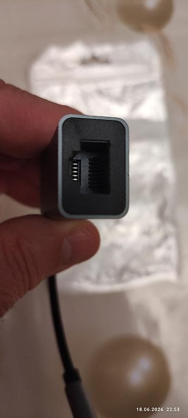 notebook acer: USB‑C → Ethernet adapteri - Giriş: USB Type‑C (USB‑C) - Çıxış: RJ‑45 — 2