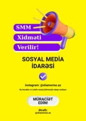 Salam! 👋 Instagram səhifənizin aktiv və peşəkar şəkildə idarə