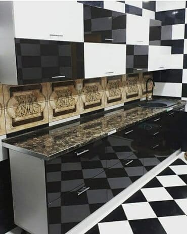 i̇kinci el metbex mebeli: Sifarişlə mətbəx dəsti, Özü çəkən petlələr, Mat laminat, Kredit var, Pulsuz çatdırılma, Rayonlara çatdırılma, Ödənişli çatdırılma — 3