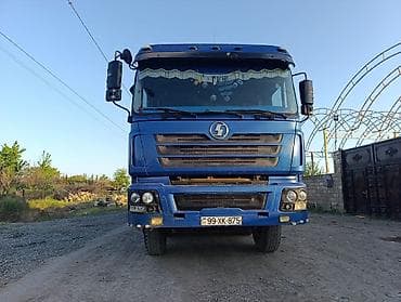 ford transit 2000: Şacman (Shacman) 8x4 ağırtonnajlı samosval - Gövdə: mavi, yüksək — 4