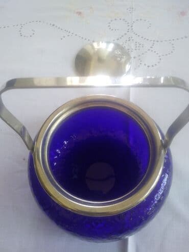 şəkər yemi: Qədim şəkər qabı.İdeal vəziyyətdə.1960-cı illər — 2