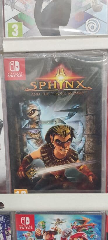 poye sviç: Nintendo switch üçün sphynx and the cursed mummy oyun diski. Tam — 1