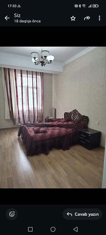 Mənzil alıram: Kirayə verilir – tam mebel və texnika ilə təchiz olunmuş 2 otaqlı — 1