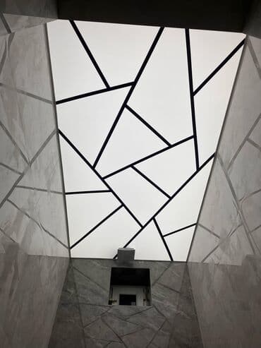 регулировка пластиковых окон: 💎Dartma Tavan💎 ⚪⬜Sadə Ag Tavan 1kvm - 30Azn 💠🔶️Şekilli Dekor Tavan — 13