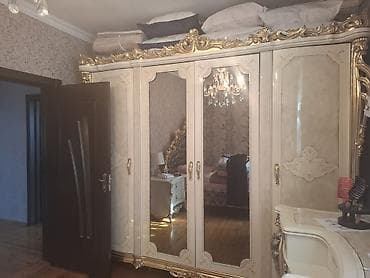 Двуспальная кровать, 2 тумбы, Б/у — 6