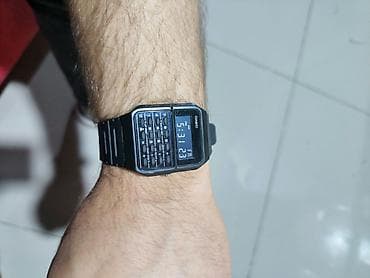 İşlənmiş, Qol saatı, Casio, rəng - Qara