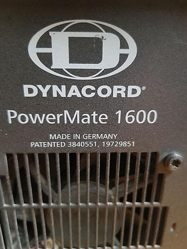 yamaha ses sistemi: SALAM.Dynacord PowerMate 1600 Alman istehsalı Usdada olmayıb hərşeyi — 2