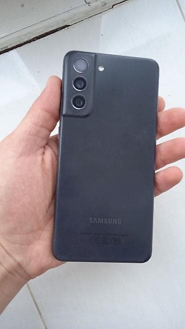 mi android tv box: Samsung Galaxy S21 FE, 128 GB, rəng - Boz, Barmaq izi, İki sim kartlı — 7