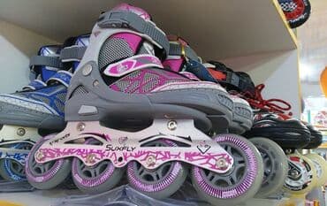 uşaqlar üçün tekerli krosovkalar: Roliklər, kaykaylar 🛼 🔹️hər ölçüsü var📏 🔹gel təkərlər 🔖 🔸️ölkə daxili — 1