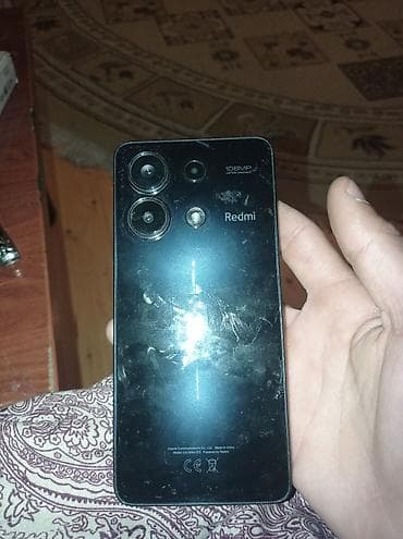 mi 15 ultra: Redmi Note 13, 256 GB, Qırıq, Sensor, Barmaq izi — 2