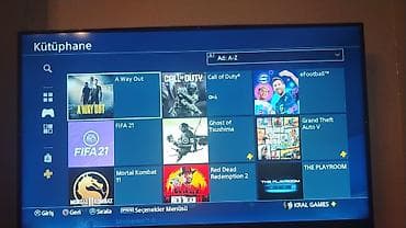 gta 4 ps4: PlayStation 4 Slim (mat qara) oyun konsolu Komplekt: - PS4 Slim — 2