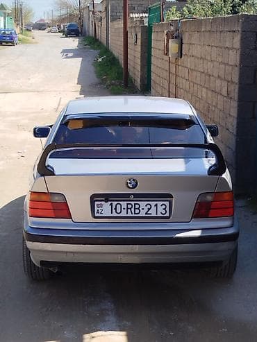 bmw x5 disk: BMW 3 Series E36 sedan - Kuzov: sedan, gümüşü rəng - Mühərrik və — 8