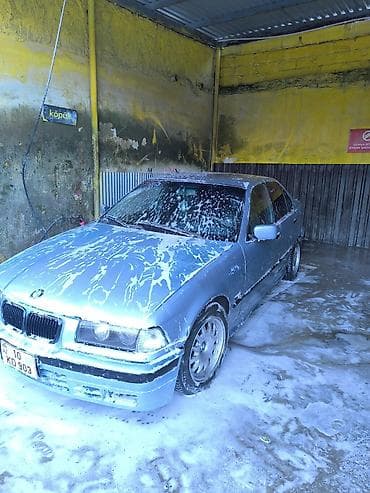 volvo s 80: BMW 3 Series E36 sedan - Kuzov: 4 qapı, metalik açıq göy rəng - Nömrə — 2