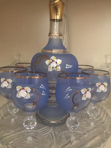 qədmi qablar: Rəng - Göy — 2