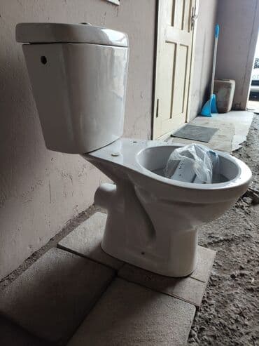 Сухие строительные материалы: Unitaz komplekti – keramik gövdə və üst su çəni Xüsusiyyətlər: - — 4