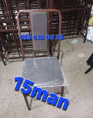 диван и стол на кухню: Yeni, Sadə stul, Dəri, Azərbaycan — 3