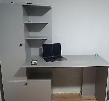 Kompüter masası, İşlənmiş, Dördbucaq masa