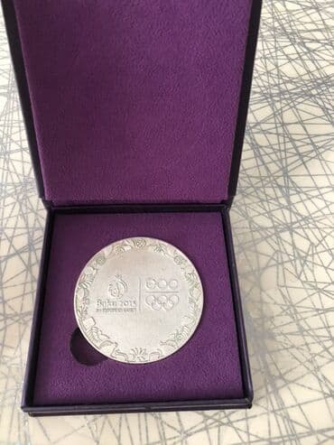 электросамокат в баку: Baku 2015 I Avropa Oyunları üçün xatirə medalı. Medal gümüşdü gümüşü — 2