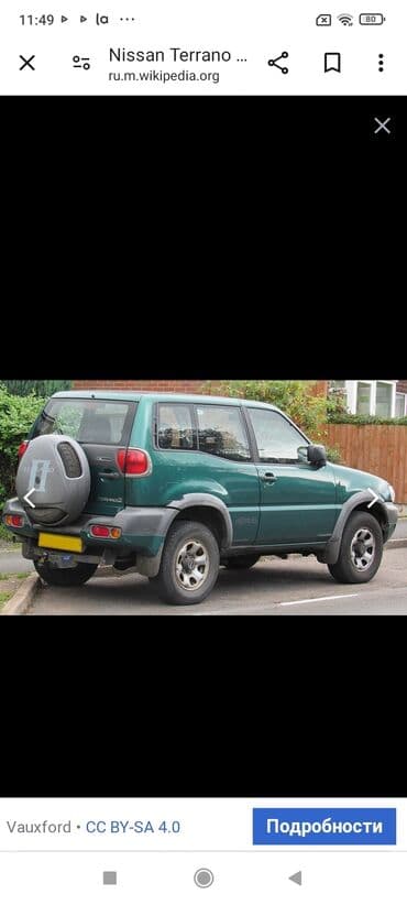 lapet satilir: Nissan Terrano: 2.7 l | Ofrouder/SUV — 16