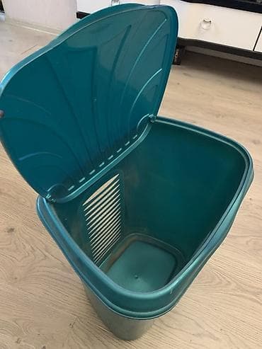 Ticarət printerləri və skanerləri: Plastik paltar səbəti – qapaqlı - Material: möhkəm plastik - Rəng — 4