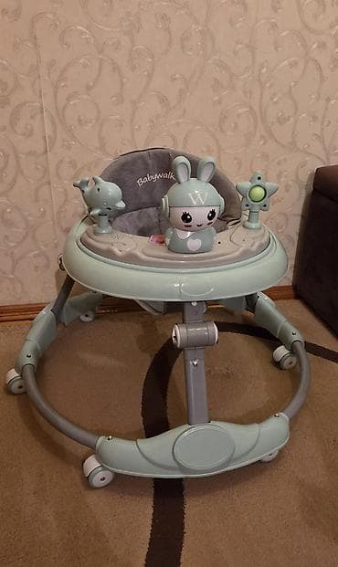Ходунки, костыли, трости, роллаторы: Xodunki (Babywalker) demək olarki təzə kimidir, uşaq çox az içində — 3