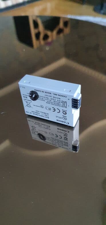 nar nömrə sifarişi: Batarya Canon ucun orginal oz bataryasidi.ela saxlayir.islenmeyib — 1