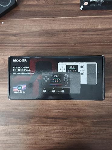 MOOER GE100 Pro — TAM YENİ, BAĞLI QUTUDA Elektro gitara üçün müasir lalafo.az -da MOOER GE100 Pro — TAM YENİ, BAĞLI QUTUDA Elektro gitara üçün müasir