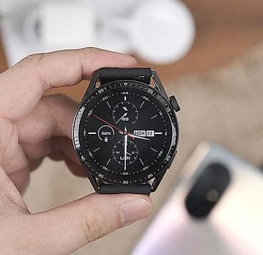 xiaomi pad 6: Smart saat, Huawei, Suya davamlı, rəng - Qara — 2