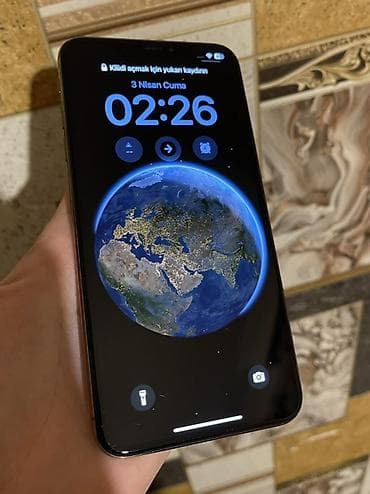 kreditle iphone x: IPhone Xs Max, Qızılı, Simsiz şarj, Face ID — 4