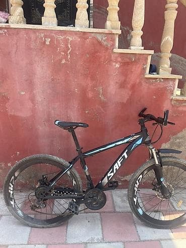 velosiped kameri: SAFT Fulls Pro dağ velosipedi - Çərçivə: yüngül lehimli, qara rəng — 2