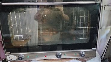 Peşəkar konveksiya sobası. Az işlənib - Elektriklə işləyən konveksiya