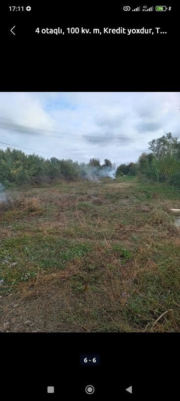 turkanda bağ evi satılır: 4 otaqlı, 100 kv. m, Kredit yoxdur, Təmirsiz — 2