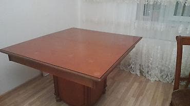 acilan stol: Qonaq masası, Açılan, Taxta, Kvadrat masa — 1