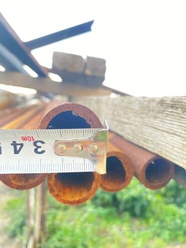 Пиломатериалы: 32 lik dəmir borular uzunluğu 4m. toplam 50m-ə yaxin borudu. ünvan — 3