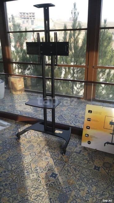 video yukle az: Hər növ televizorlar üçün təkərli mobil kronşteyn.32"-75 dyum — 4