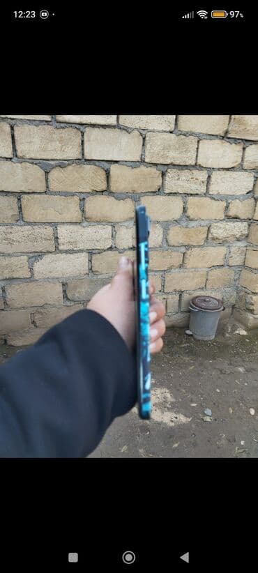 Мобильные телефоны и аксессуары: Redmi Note 11 Pro, 128 ГБ, цвет - Голубой, Отпечаток пальца, Face ID — 3