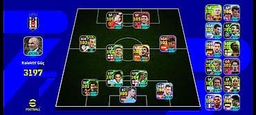EFootball hesabı/squad satışı – yüksək reytinqli komanda - Oyun