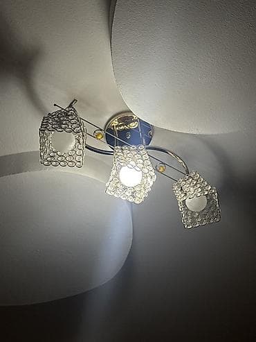 Çılçıraq, 3 lampa, Metal — 2