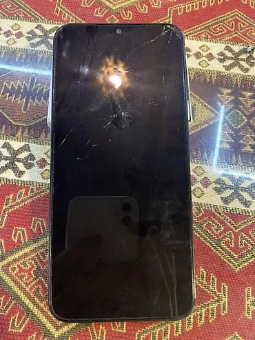 Бытовая техника: Samsung Galaxy A14 5G, цвет - Черный, Битый — 2