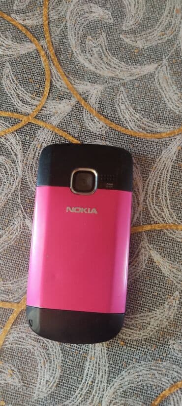 kreditle cin nomreler: Nokia C5, rəng - Çəhrayı, Düyməli — 2