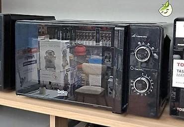 Mikrodalğalı soba Beko, Ayrıca dayanan, Mikrodalğalar ilə, rəng - Qara, Yeni