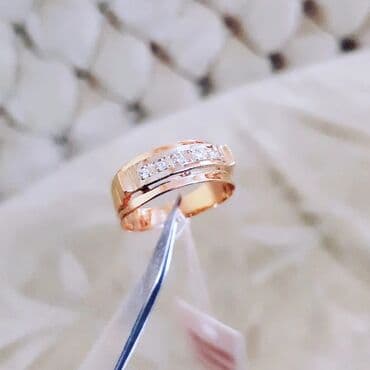 tək qaş: Nişan, Üzük, Sarı qızıl, 583 Əyar — 4