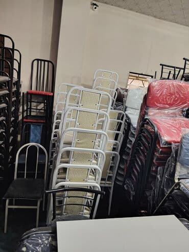 metbext moyka: Mətbəx üçün, Yeni, Qatlanmayan, rəng - Ağ Stul — 6