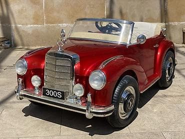 popit satisi: Uşaq elektrik avtomobili – Mercedes‑Benz 300S (klassik roadster — 1