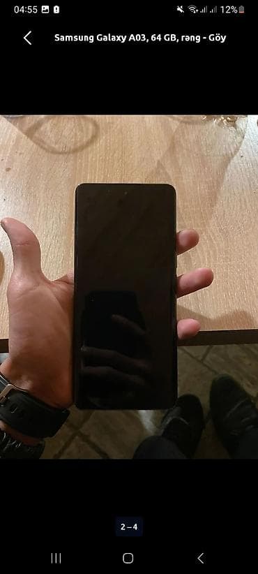 infinix note 30 pro 16256: Samsung Galaxy A12, 64 GB, rəng - Mavi, İki sim kartlı — 3