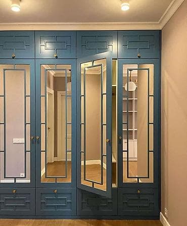 Прямой шкаф, Для прихожей, Для одежды, Распашной, Корпусный, 4 двери