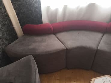 Dolablar: Künc divan, Açılmayan, Bazasız, Parça, Çatdırılma yoxdur — 1