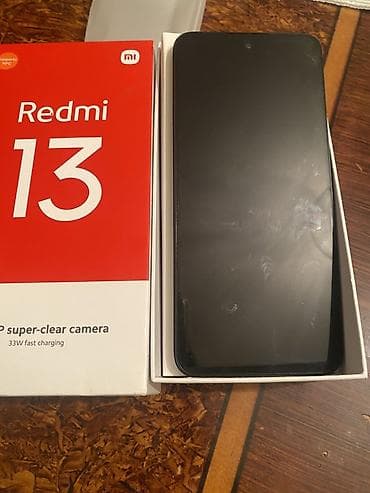 iphone 11 plata: Redmi 13, 128 GB, rəng - Qara, Sənədlərlə — 1
