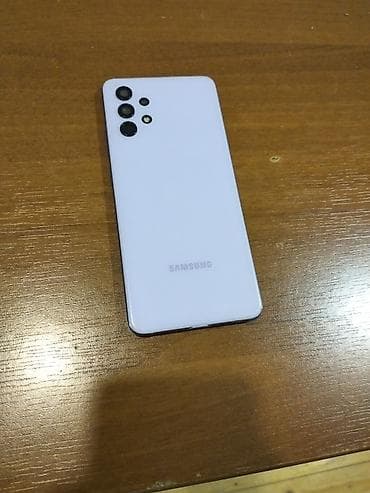 mi 17 pro max: Samsung Galaxy A32, 64 GB, rəng - Göy, Barmaq izi — 6